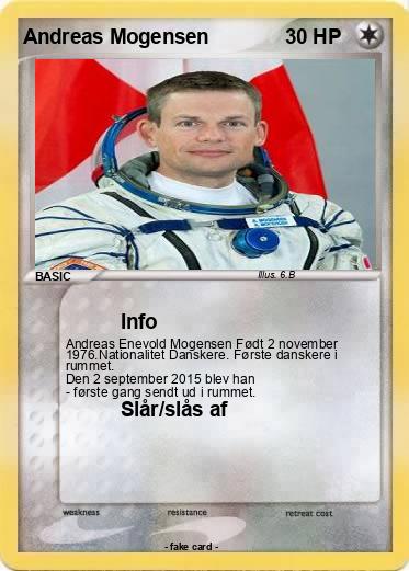 Pokemon Andreas Mogensen