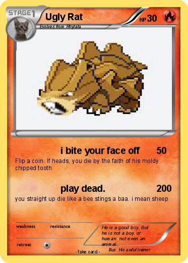 Pokemon Ugly Rat