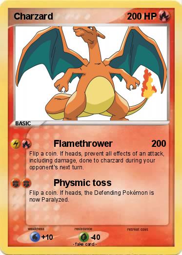 Pokemon Charzard