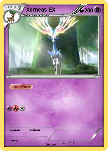 Pokemon Xerneas EX
