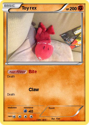 Pokemon Toy rex