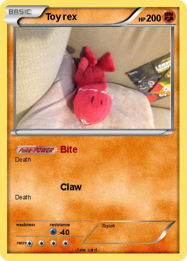 Pokemon Toy rex