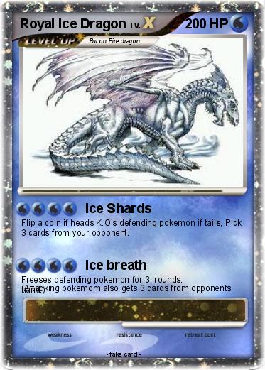 Pokemon Royal Ice Dragon