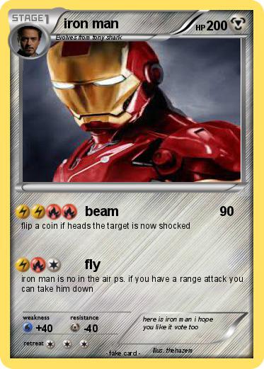 Pokemon iron man
