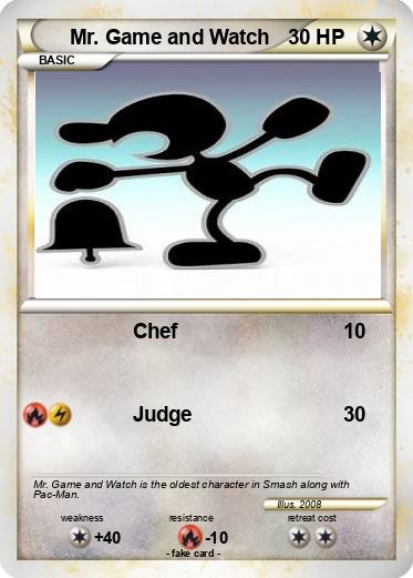 Pokemon Mr. Game and Watch