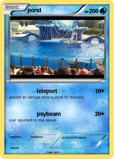Pokemon pond
