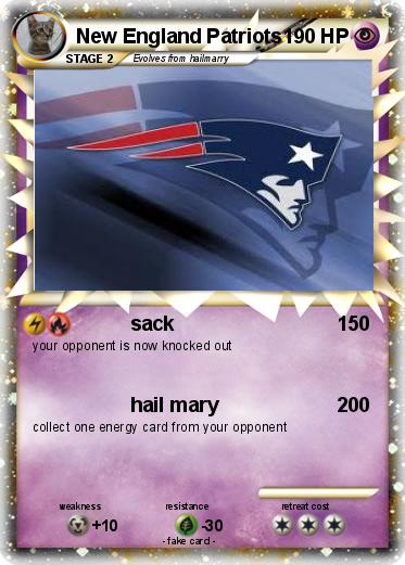 Pokemon New England Patriots