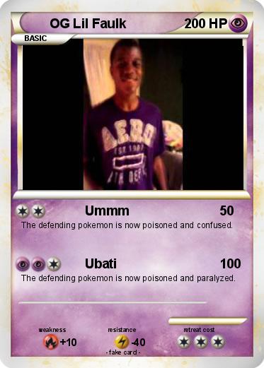 Pokemon OG Lil Faulk