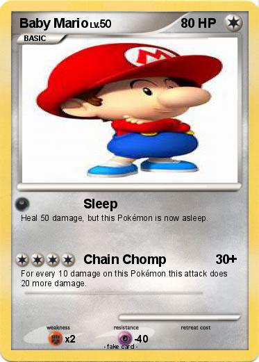 Pokemon Baby Mario