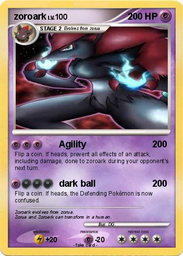 Pokemon zoroark