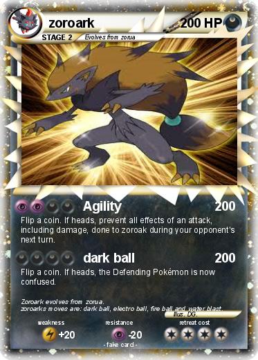 Pokemon zoroark