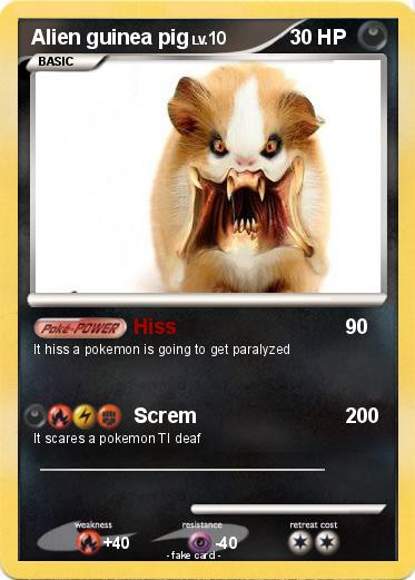 Pokemon Alien guinea pig