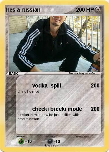 Pokemon hes a russian