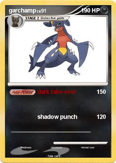 Pokemon garchamp