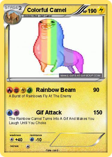 Pokemon Colorful Camel