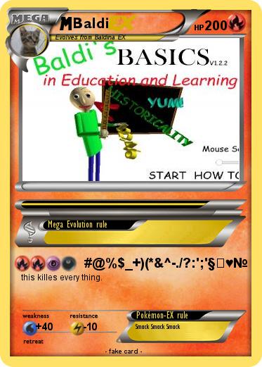 Pokemon Baldi