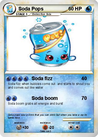 Pokemon Soda Pops