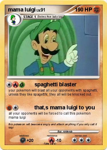 Pokemon mama luigi