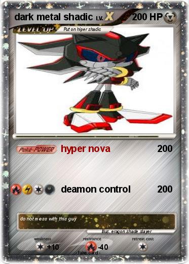 Pokemon dark metal shadic