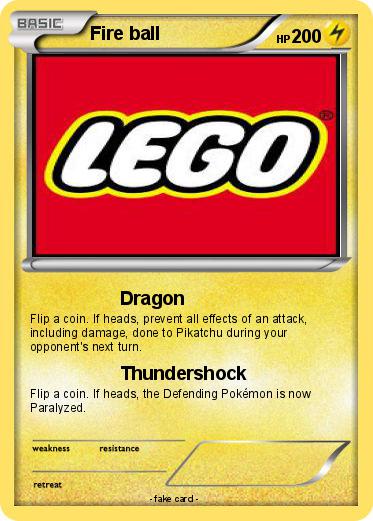 Pokemon Fire ball