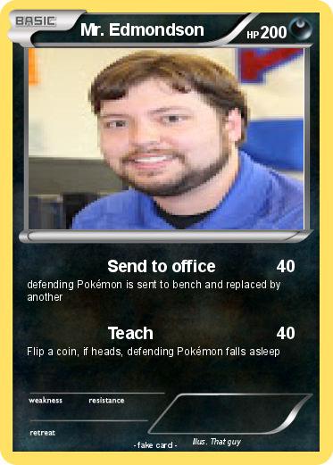 Pokemon Mr. Edmondson