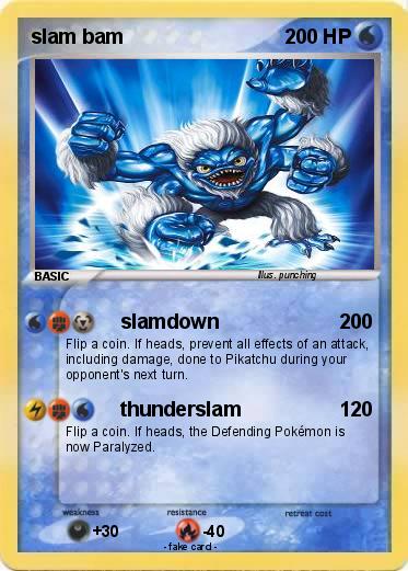 Pokemon slam bam