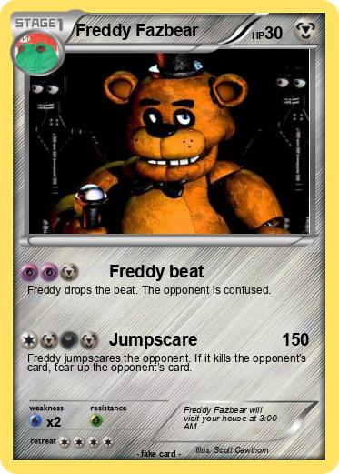 Pokemon Freddy Fazbear