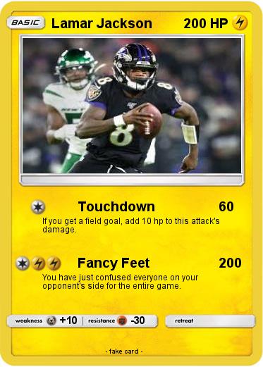 Pokemon Lamar Jackson