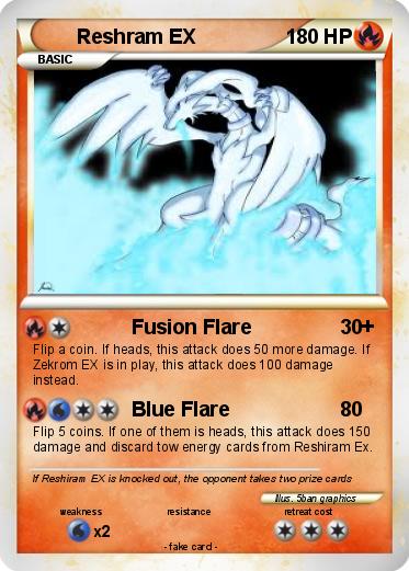 Pokemon Reshram EX