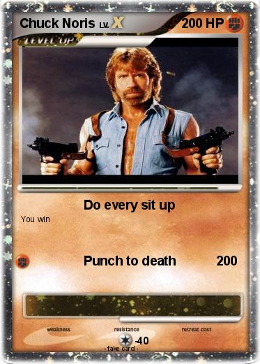 Pokemon Chuck Noris