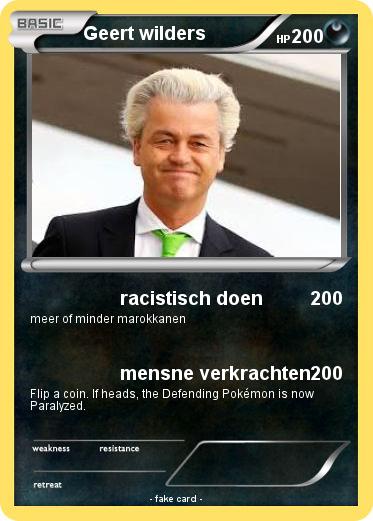 Pokemon Geert wilders