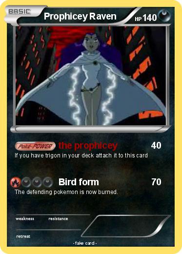 Pokemon Prophicey Raven