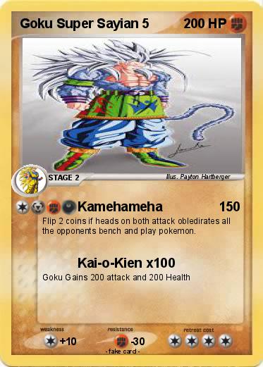 Pokemon Goku Super Sayian 5