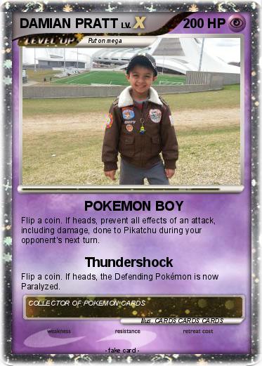 Pokemon DAMIAN PRATT