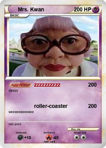 Pokemon Mrs. Kwan
