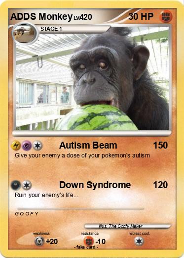 Pokemon ADDS Monkey