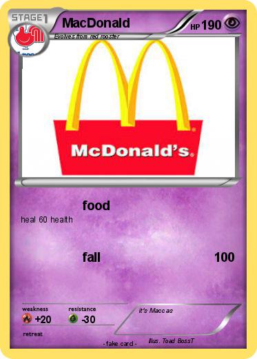 Pokemon MacDonald