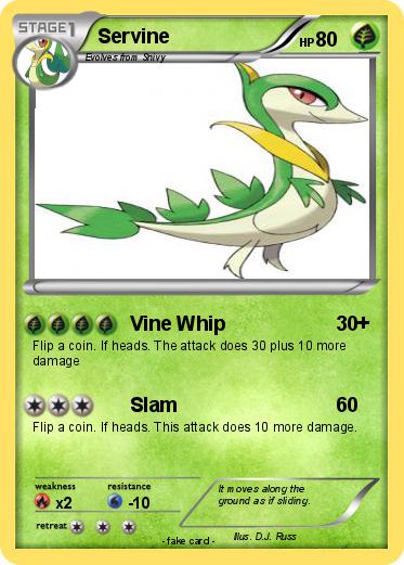 Pokemon Servine