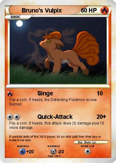 Pokemon Bruno's Vulpix