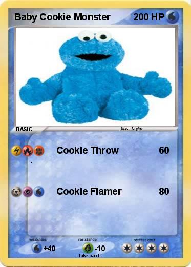 Pokemon Baby Cookie Monster