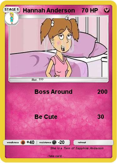 Pokemon Hannah Anderson