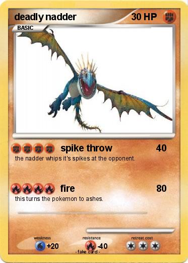 Pokemon deadly nadder
