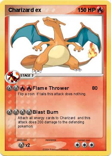 Pokemon Charizard ex