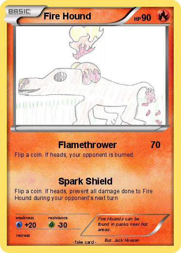 Pokemon Fire Hound