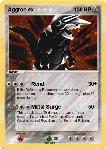 Pokemon Aggron ex