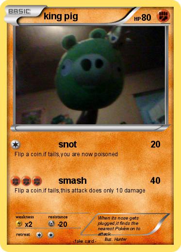 Pokemon king pig