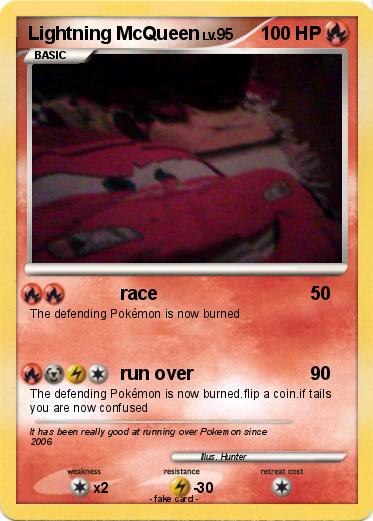 Pokemon Lightning McQueen