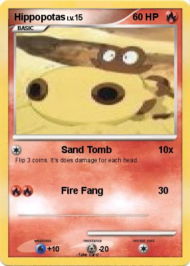 Pokemon Hippopotas