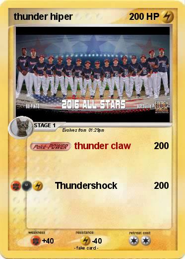 Pokemon thunder hiper