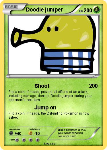 Pokemon Doodle jumper